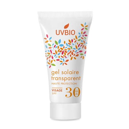 Gel Solaire Bio transparent SPF 30 UVBio